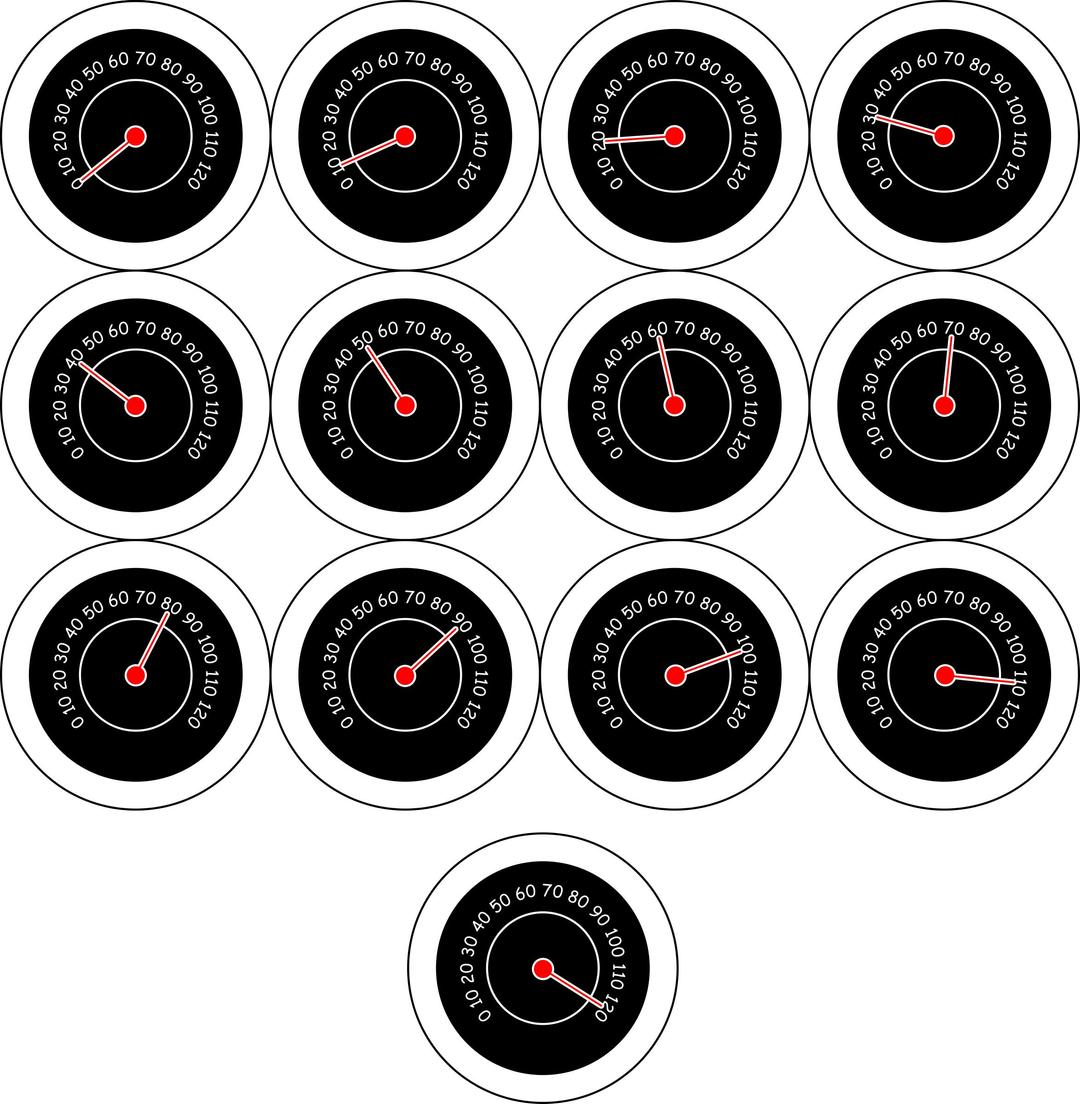 speedometer dials png transparent