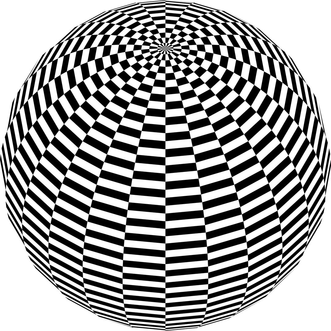 sphere with chessboard cover 3 png transparent