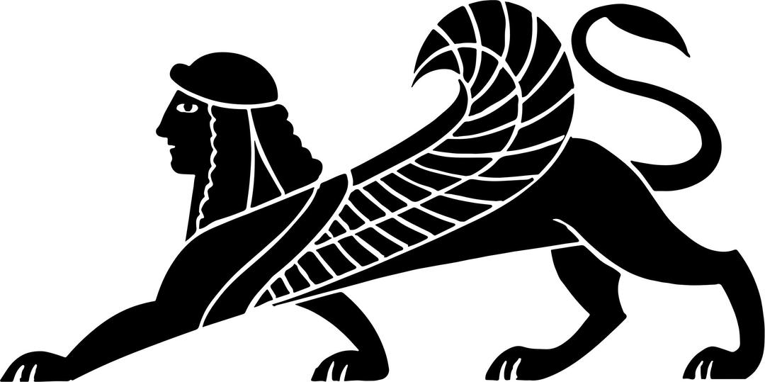 Sphinx Silhouette png transparent