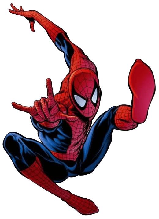 Spider Man Flying png transparent