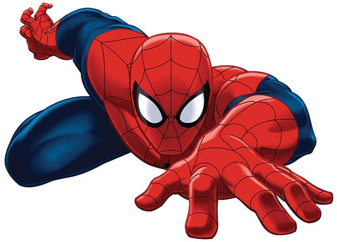 Spiderman Lying Down png transparent