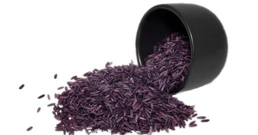 Spilled Pot Of Purple Rice png transparent