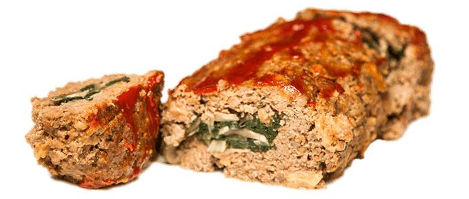 Spinach Stuffed Meatloaf png transparent