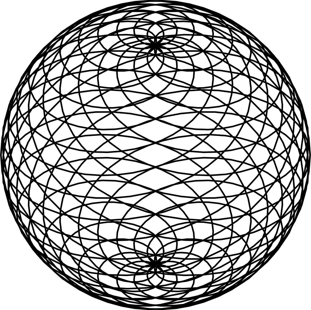 spiral sphere 1 png transparent