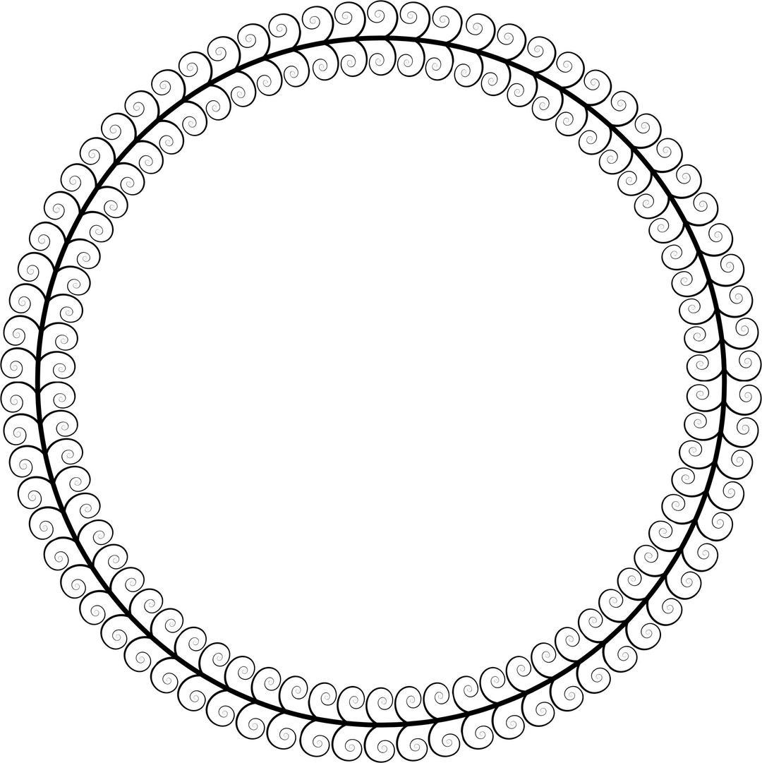 Spiral Tree Circle png transparent