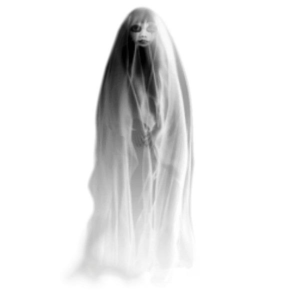 Spooky Woman Ghost png transparent
