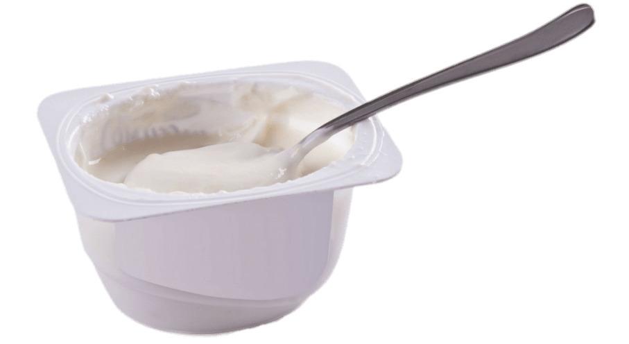 Spoon In Yoghurt Cup png transparent