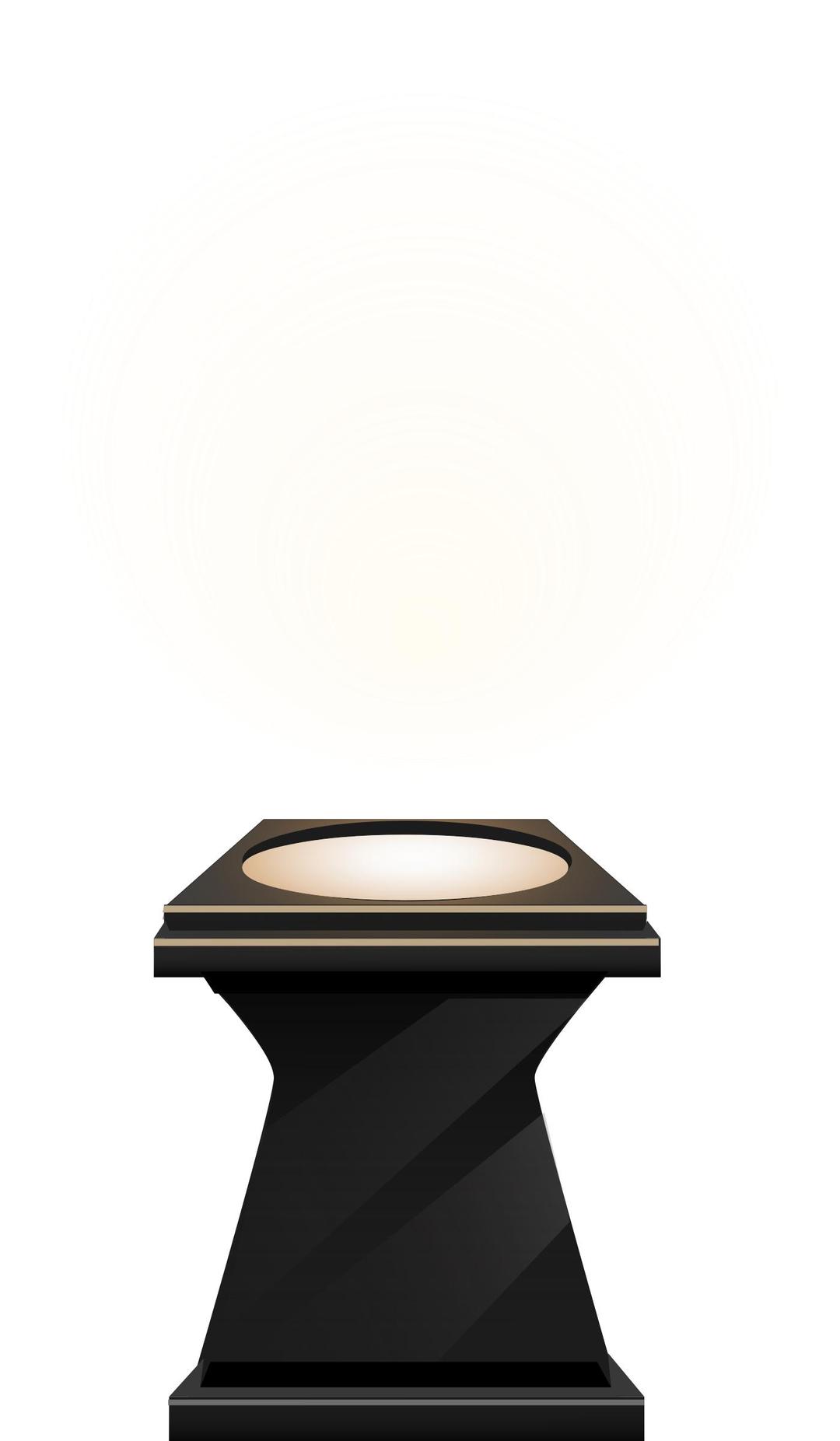 Spotlight pedestal from Glitch png transparent