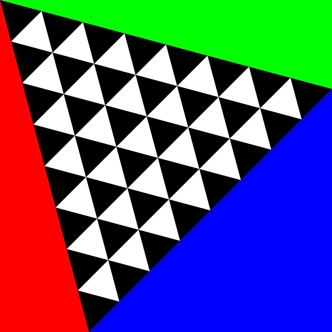 square meets triangles png transparent