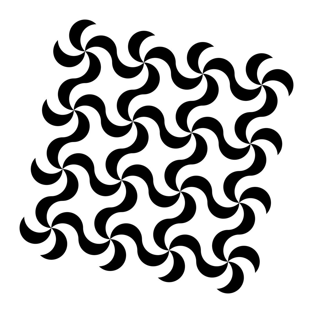 squarish swirly pattern png transparent