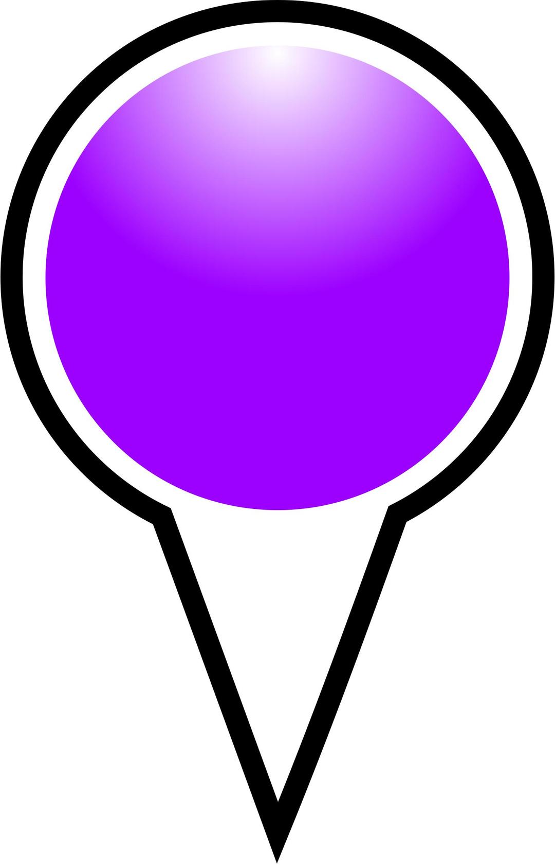 squat-marker-purple png transparent