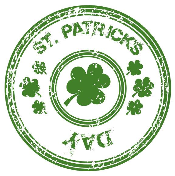 St Patrick's Day Circle png transparent