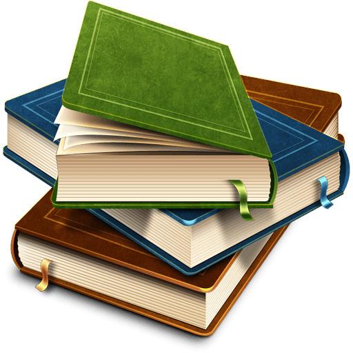 Stack Of Beautiful Books png transparent