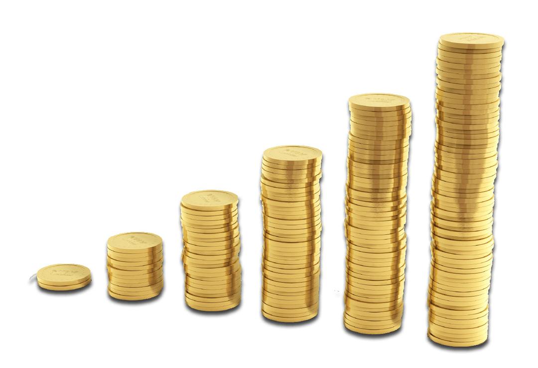 Stacks Of Coins png transparent