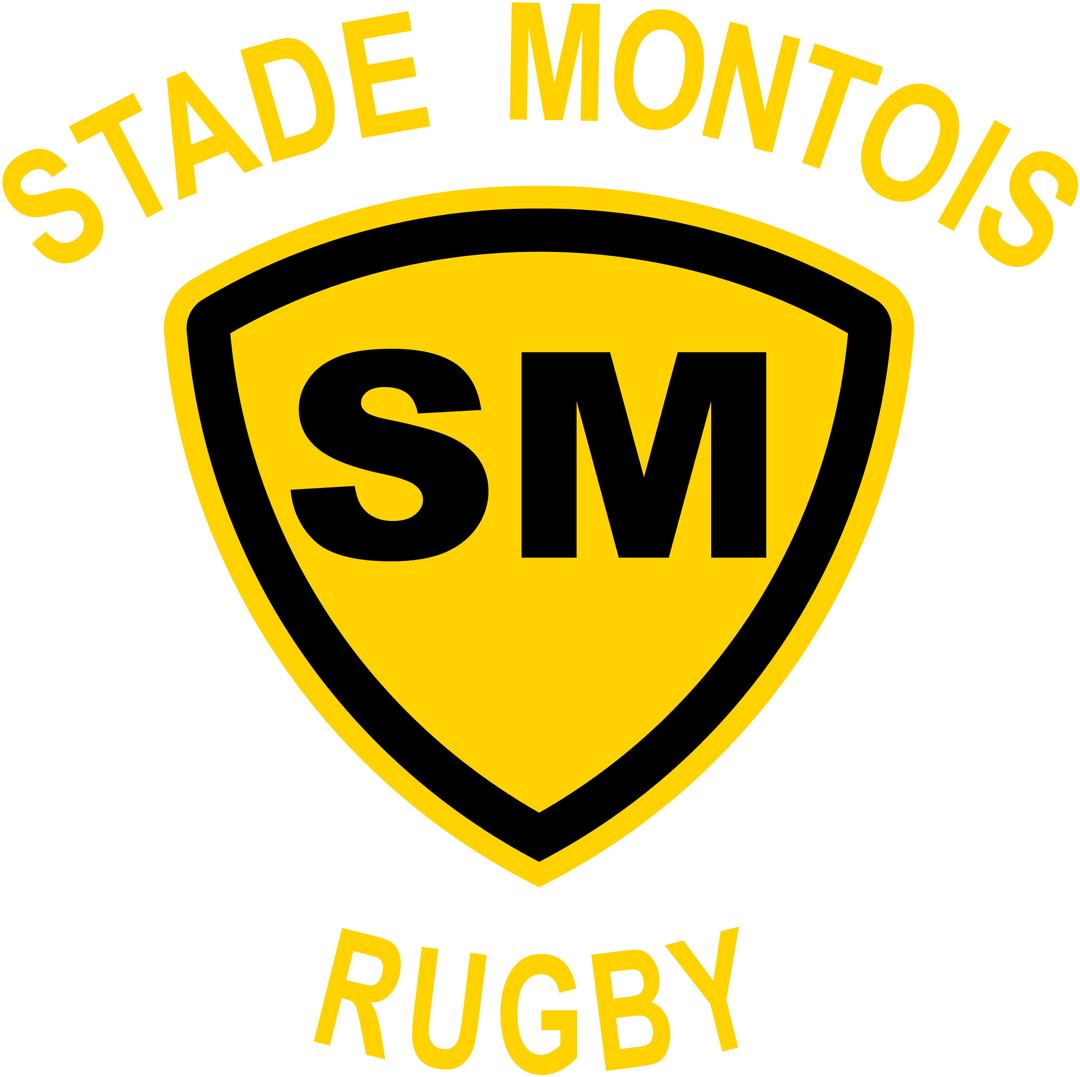 Stade Montois Rugby Logo png transparent