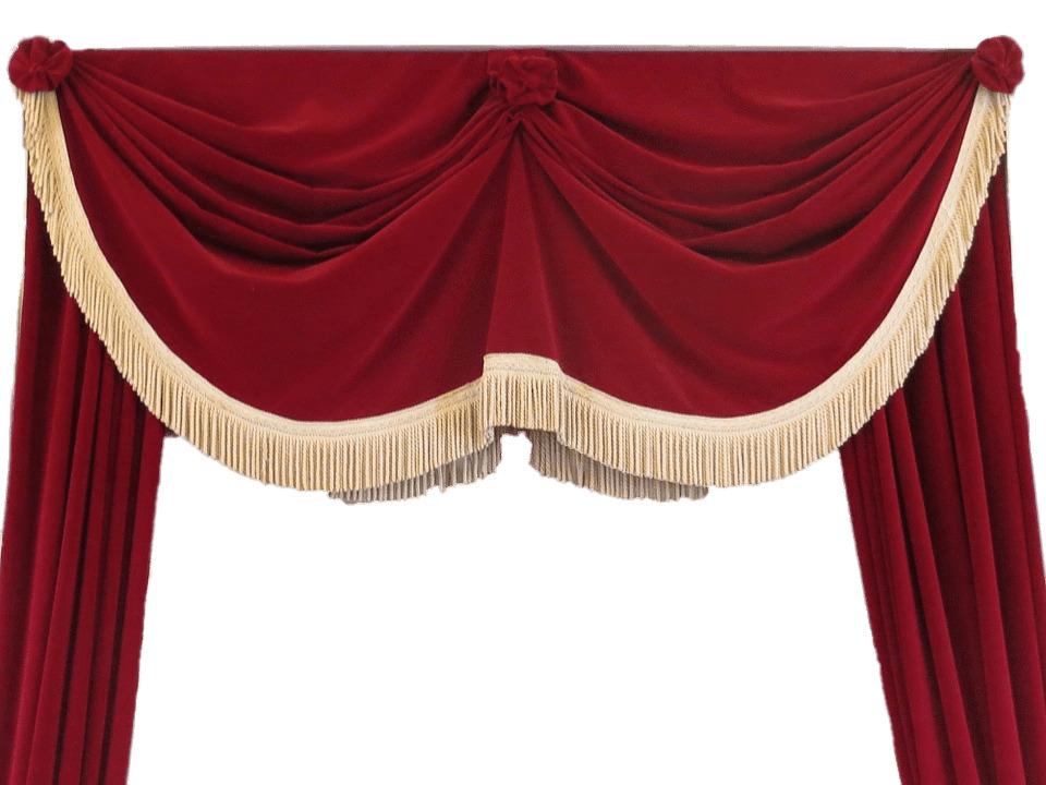 Stage Curtains png transparent