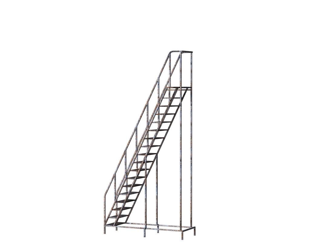 Stairs Mettalic Mobile Left Side png transparent