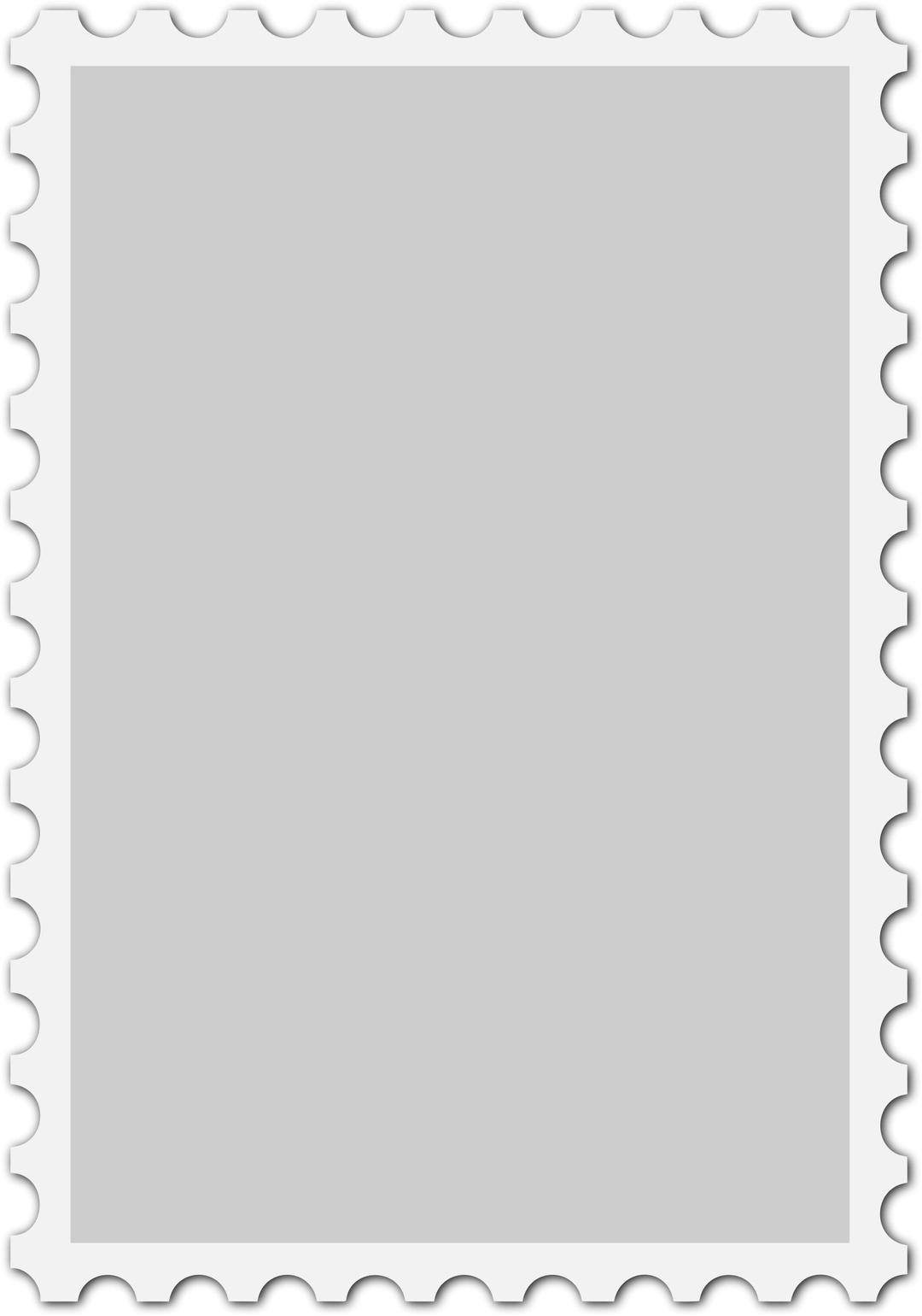 Stamp blank png transparent