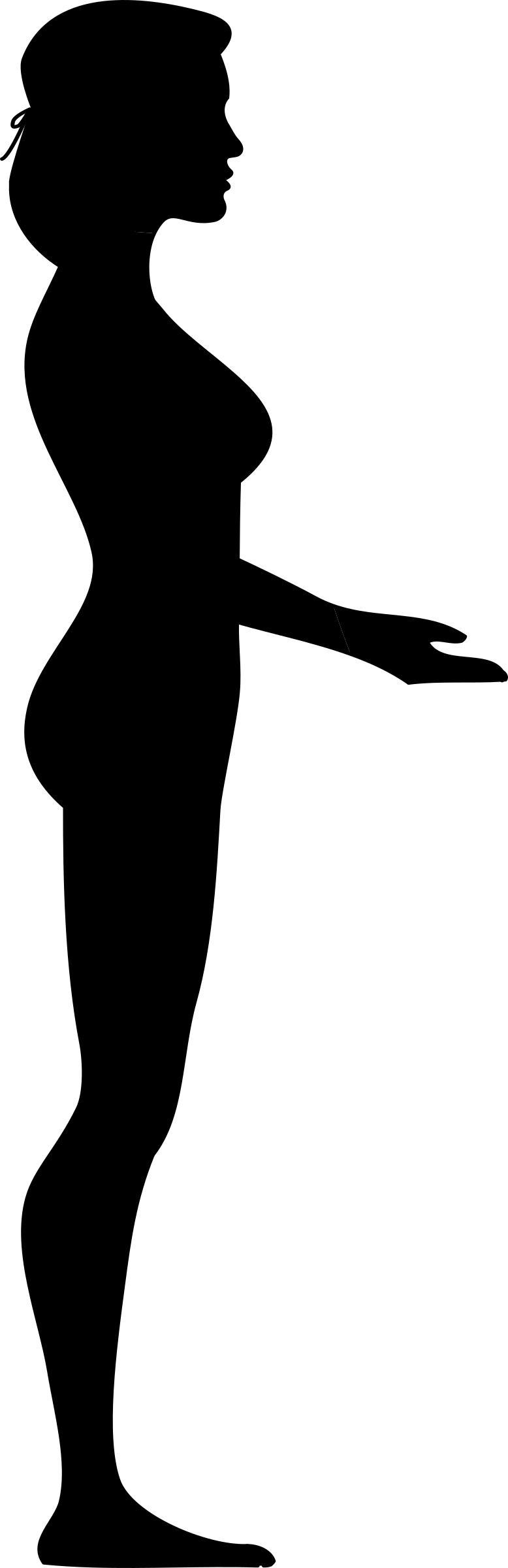 Standing Nude Lady png transparent