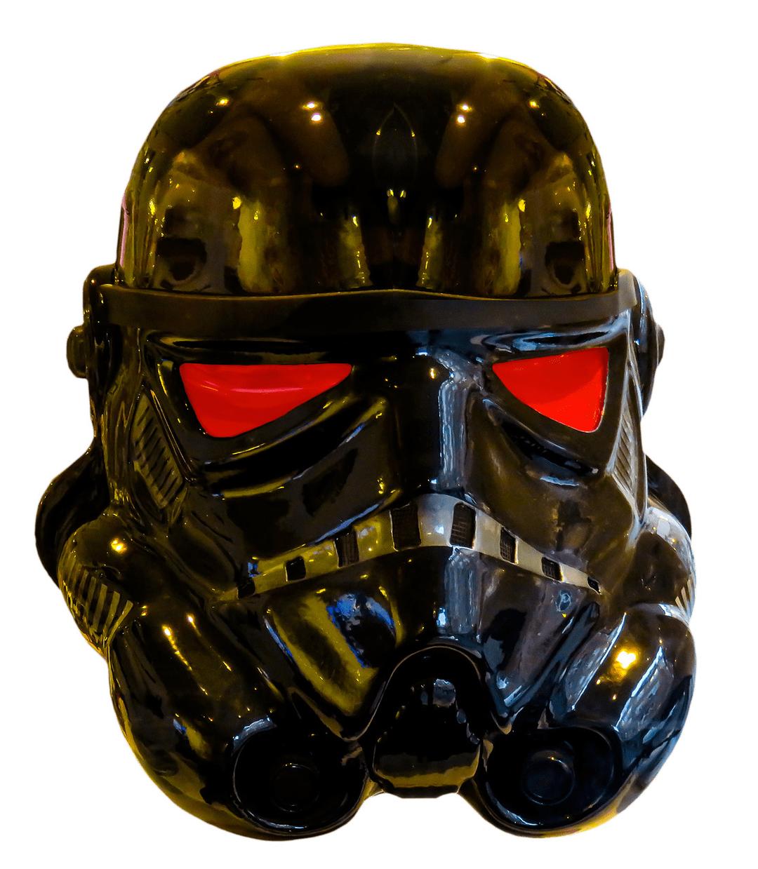 Star Wars Black Helmet png transparent