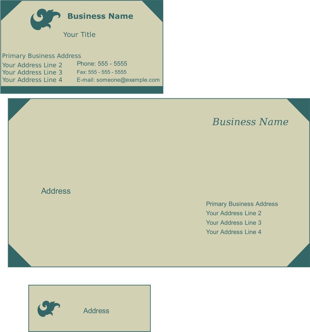 Stationery Templates png transparent