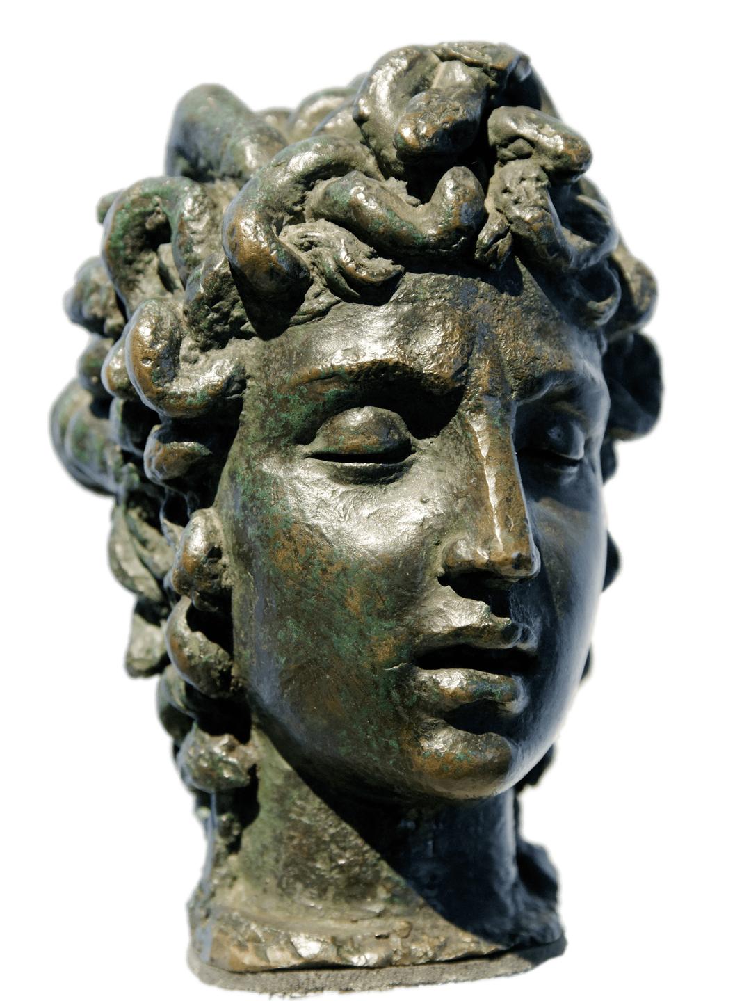 Statue Head Of Medusa png transparent