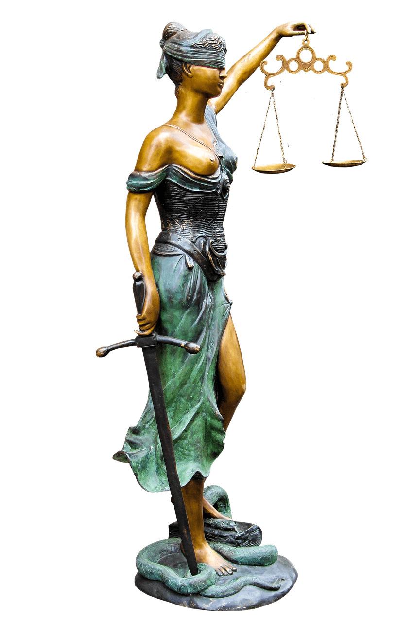 Statue Lady Of Justice png transparent