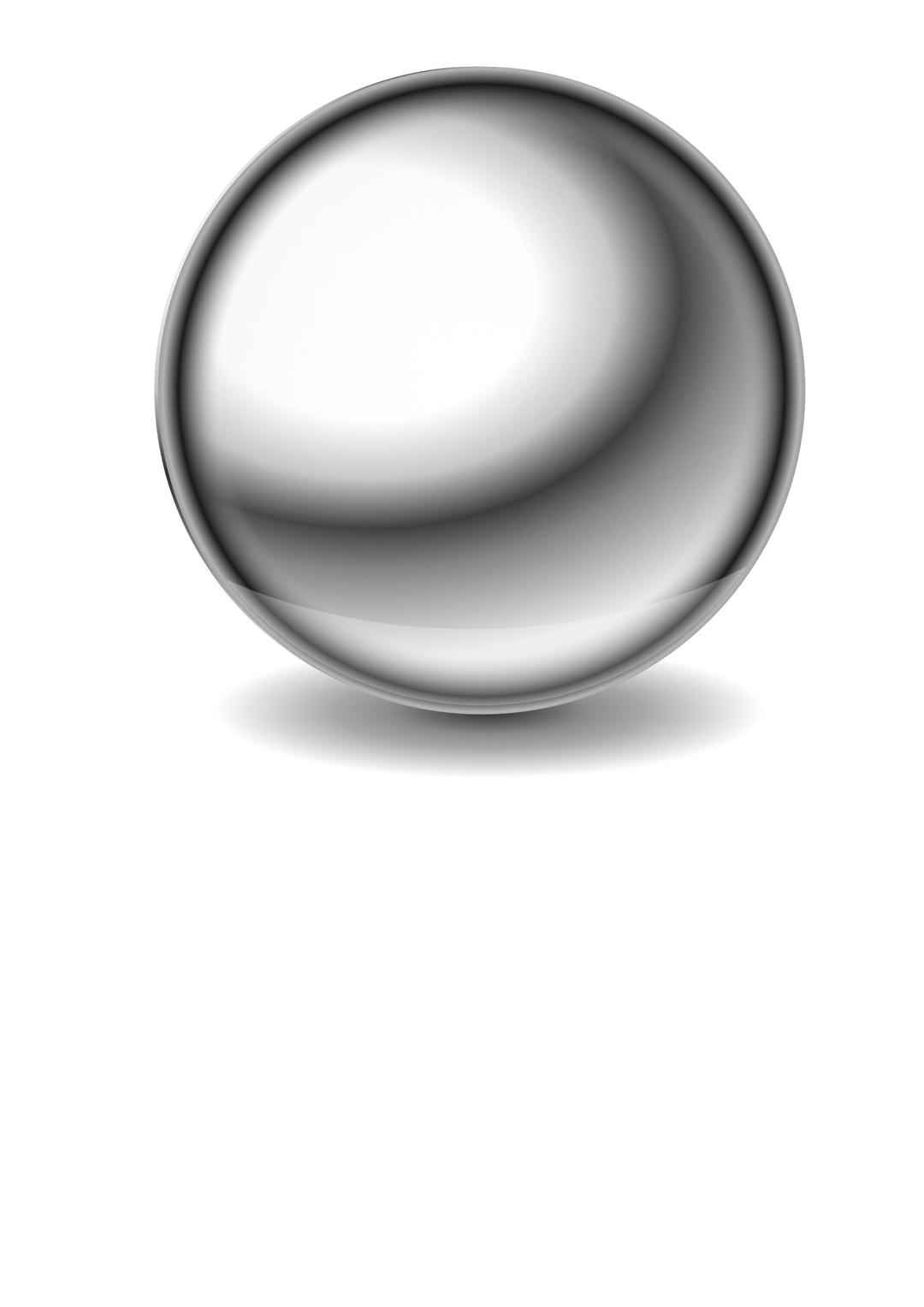 Steel ball. png transparent