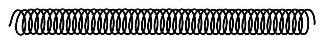 Steel wire spring png transparent