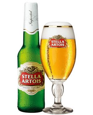 Stella Artois Beer png transparent