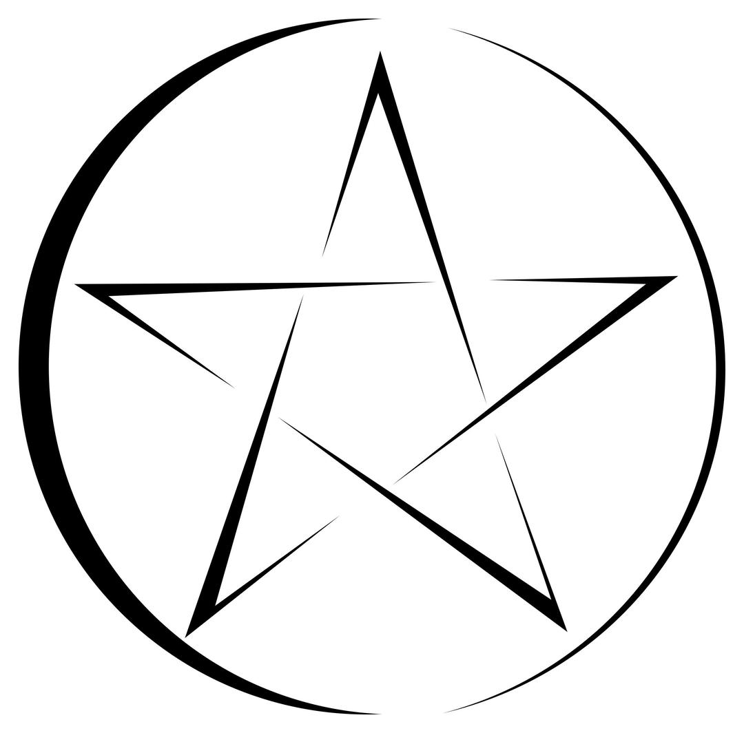 Stencil Pentagram png transparent
