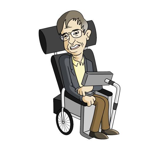 Stephen Hawking Clipart png transparent