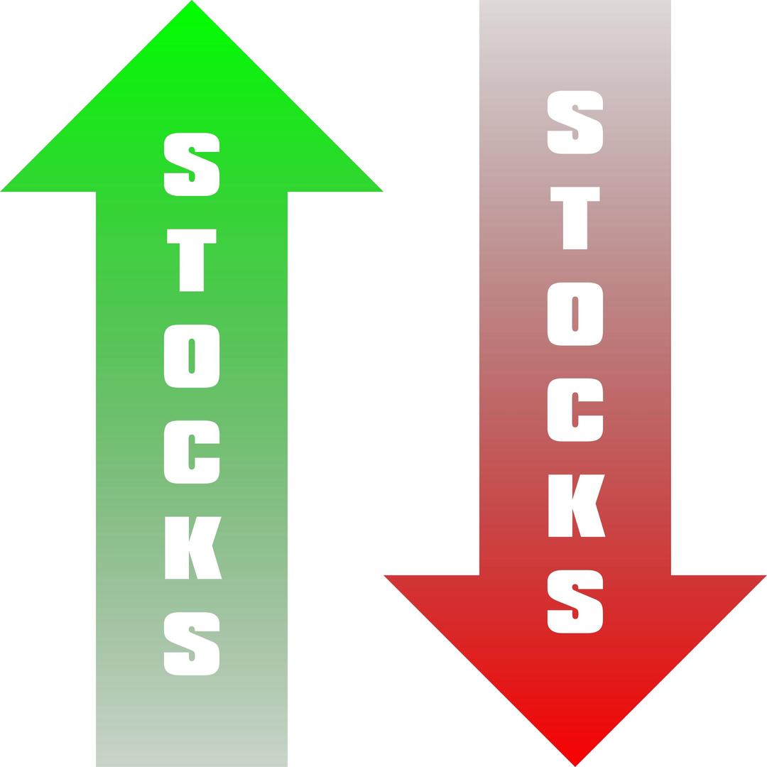 Stock trends - Up and Down png transparent