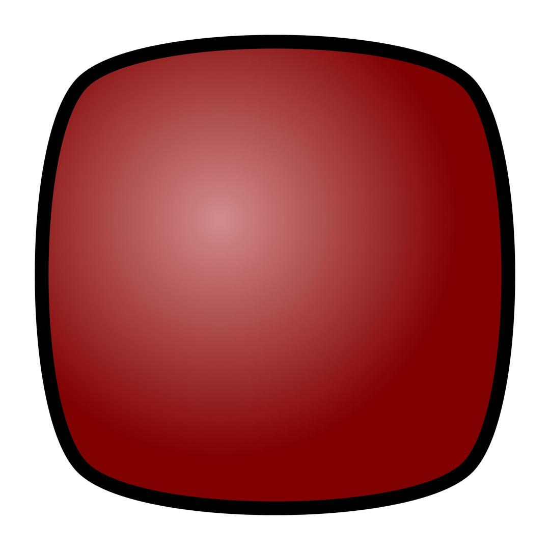 Stop Button, red, for media player png transparent