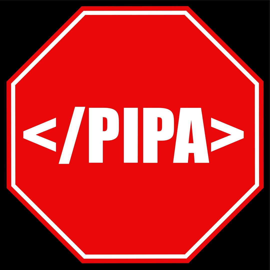 Stop PIPA png transparent