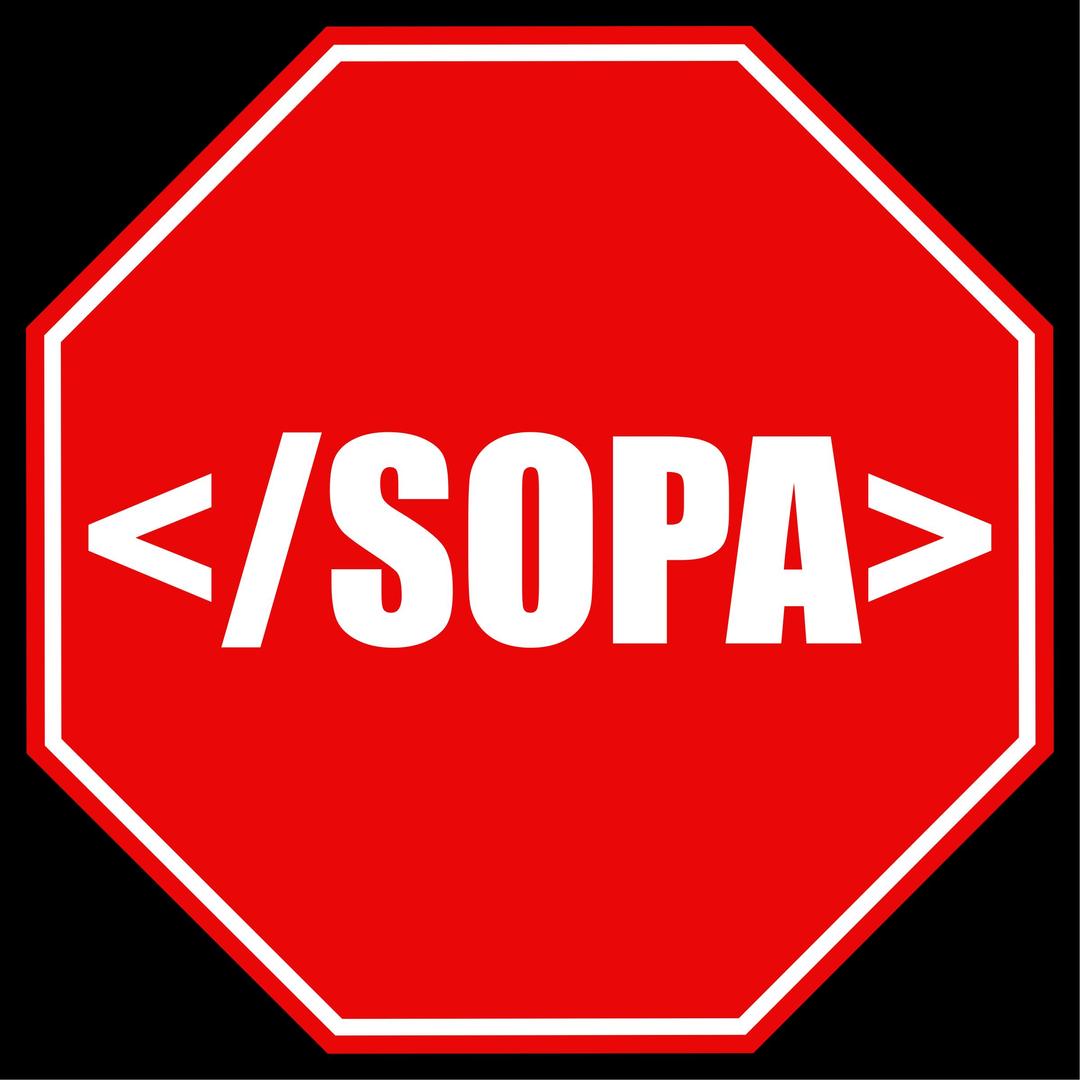 Stop SOPA png transparent