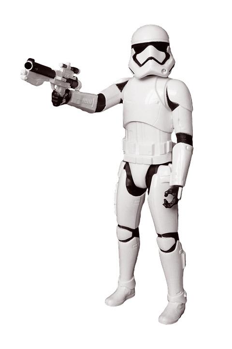 Storm Trooper Figure png transparent
