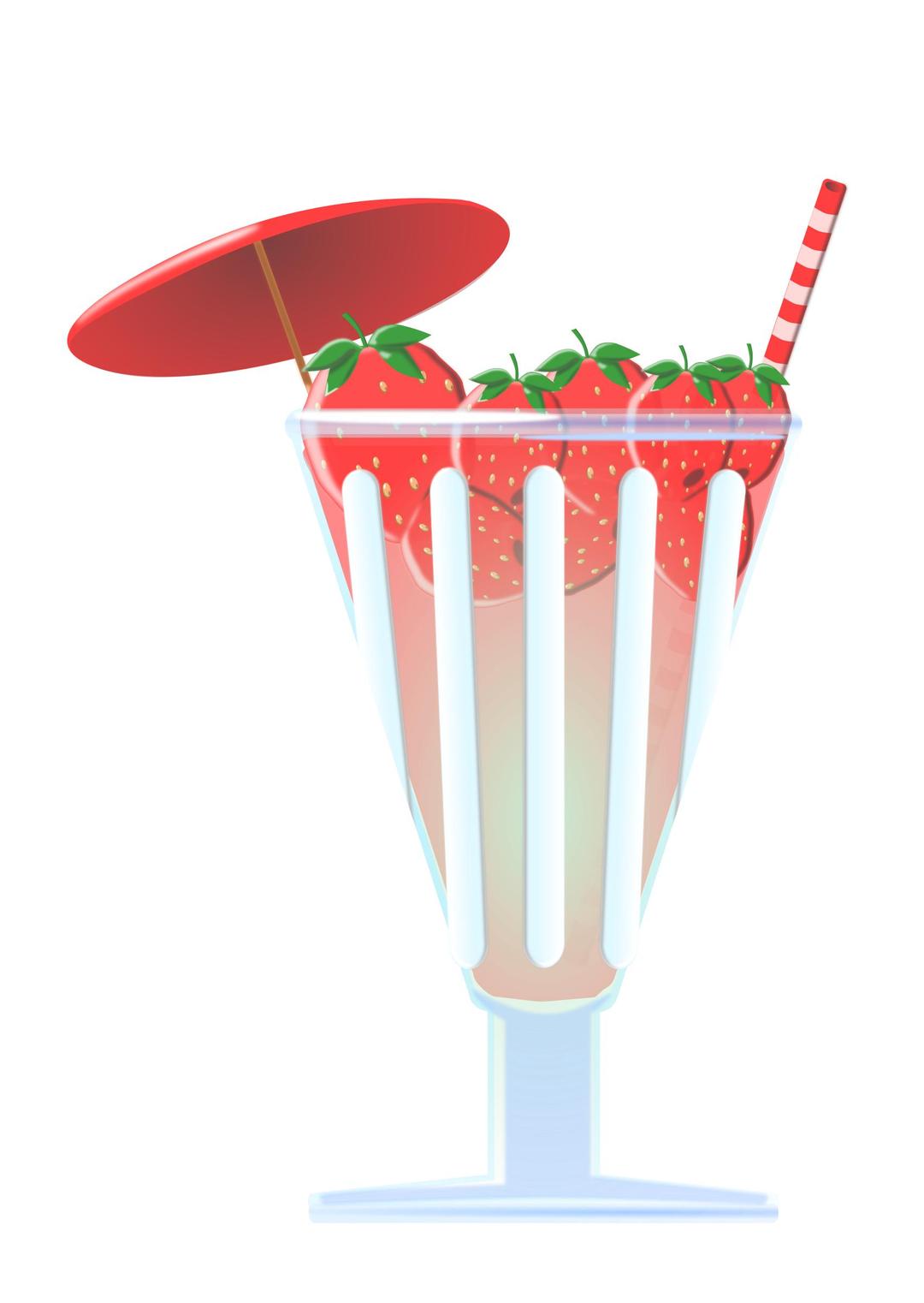 strawberry punch png transparent