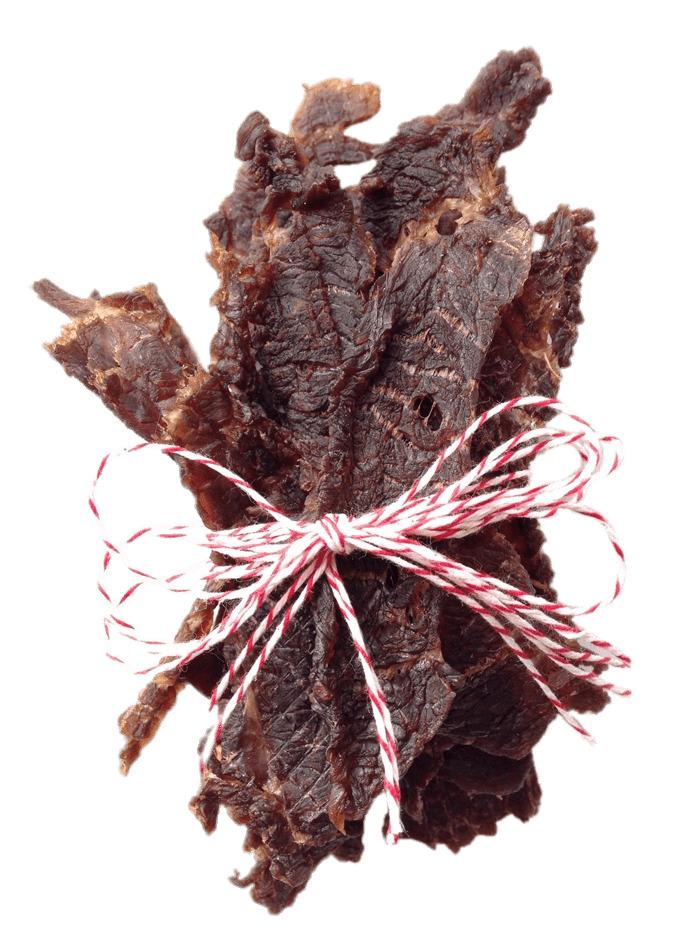 Strips Of Beef Jerky Tied Together png transparent