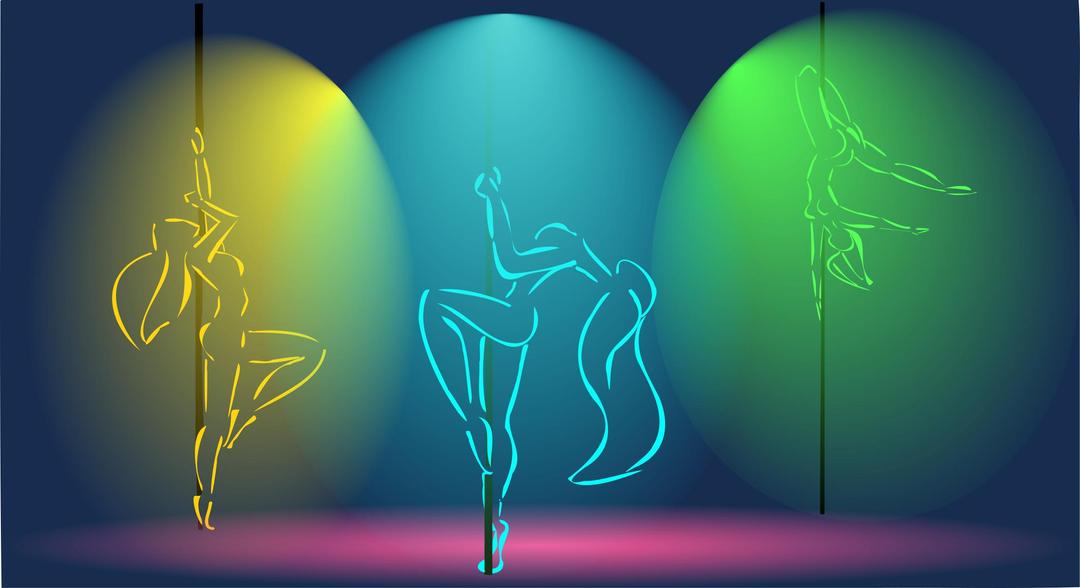 Striptease with pool png transparent