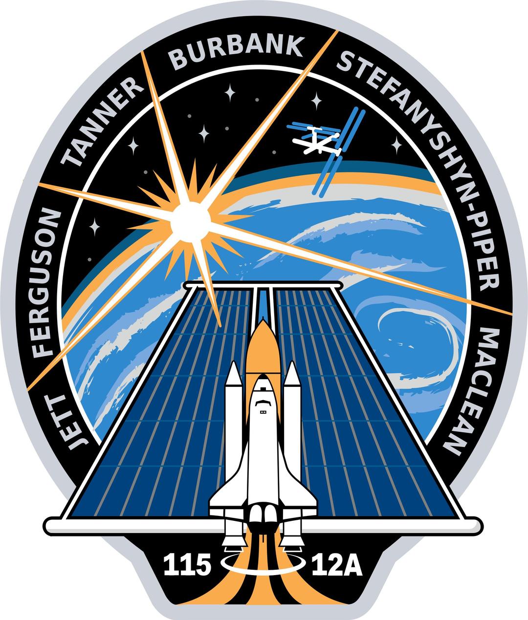 STS-115 Patch png transparent