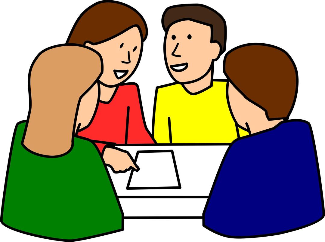 students group work png transparent