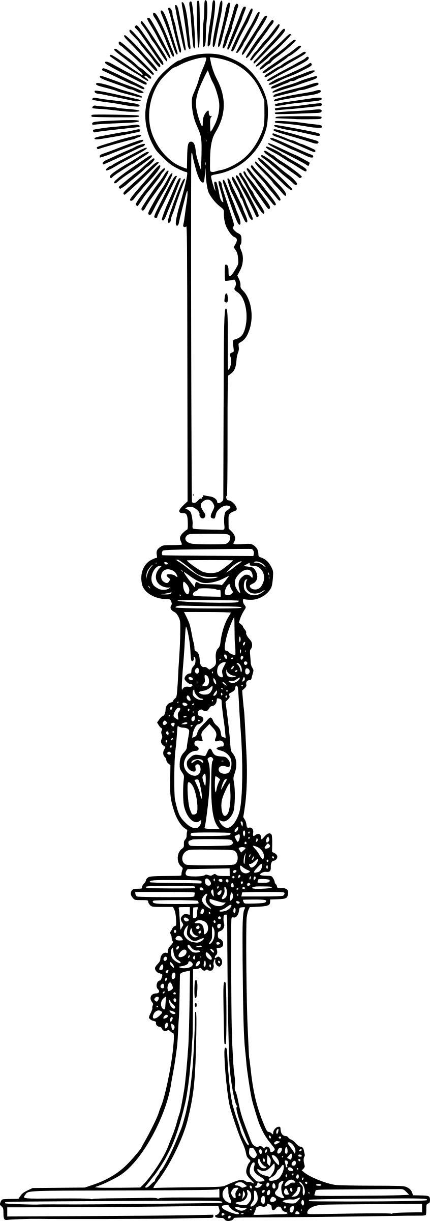Stylized Candle png transparent
