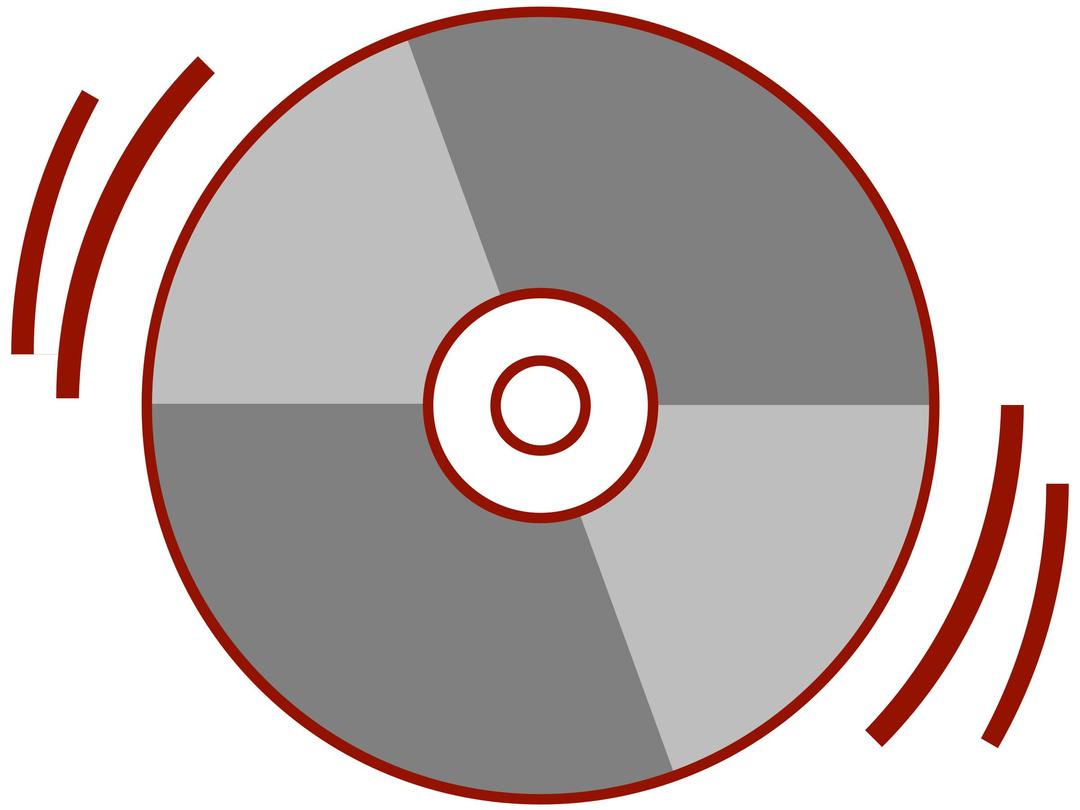 Stylized CD png transparent