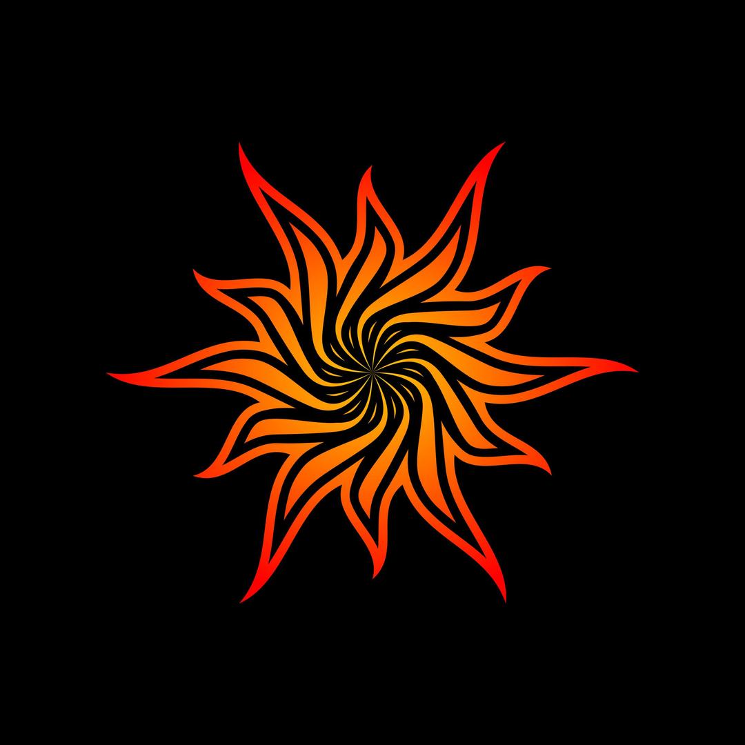 Stylized Flower png transparent