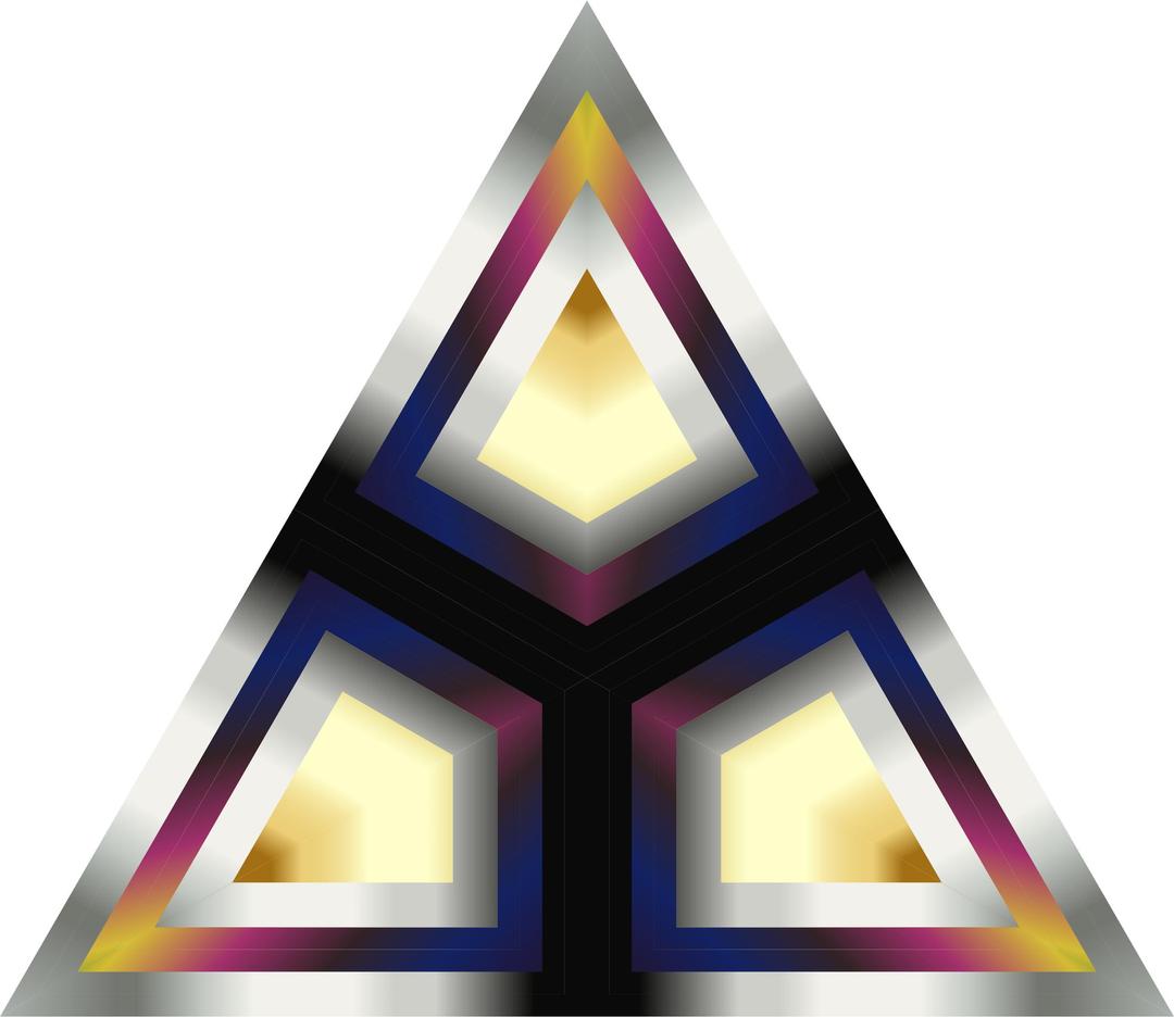 Stylized Triangle png transparent