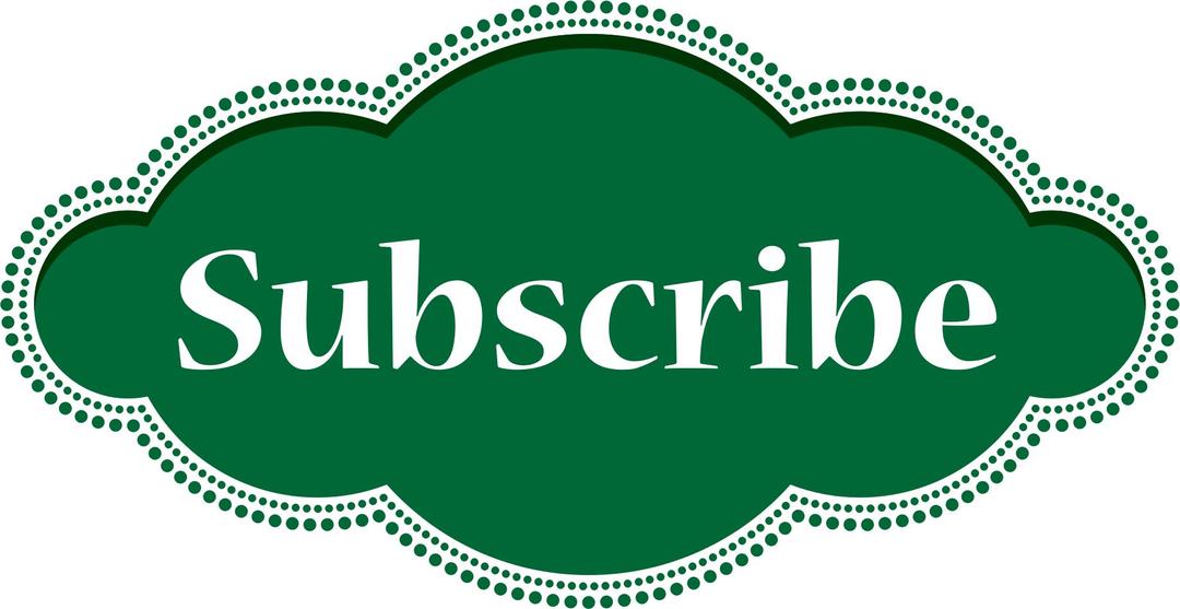 Subscribe Button png transparent