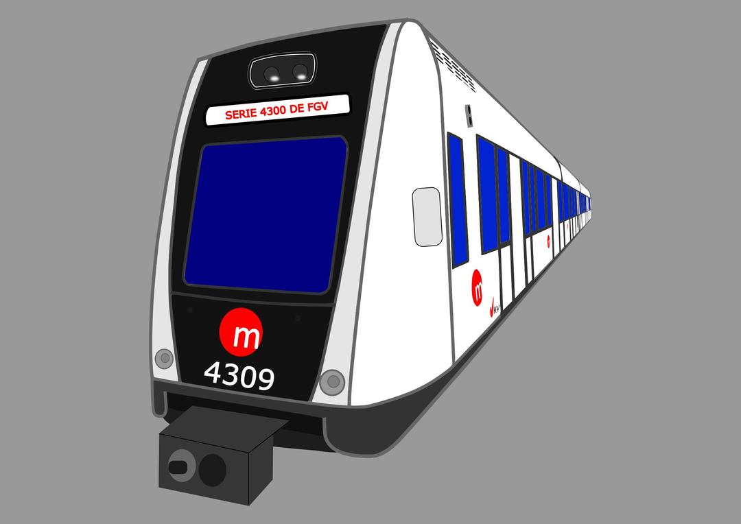 Subway 4309 improved png transparent