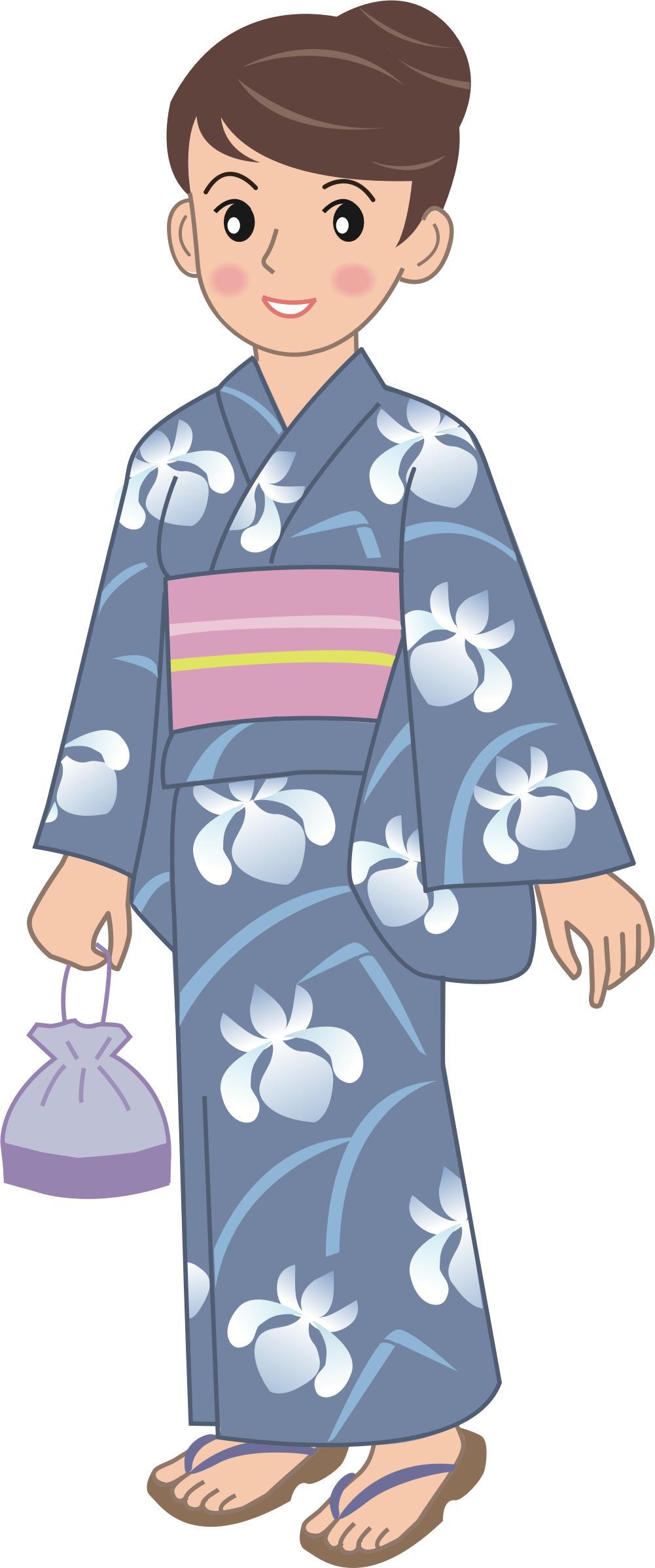 Summer kimono (#2) png transparent