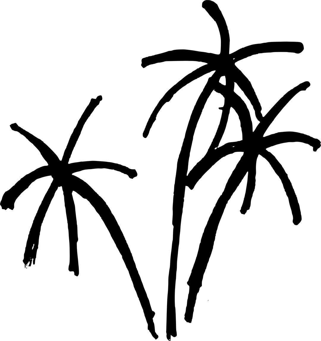 Summer Palm Tree Part 1 png transparent